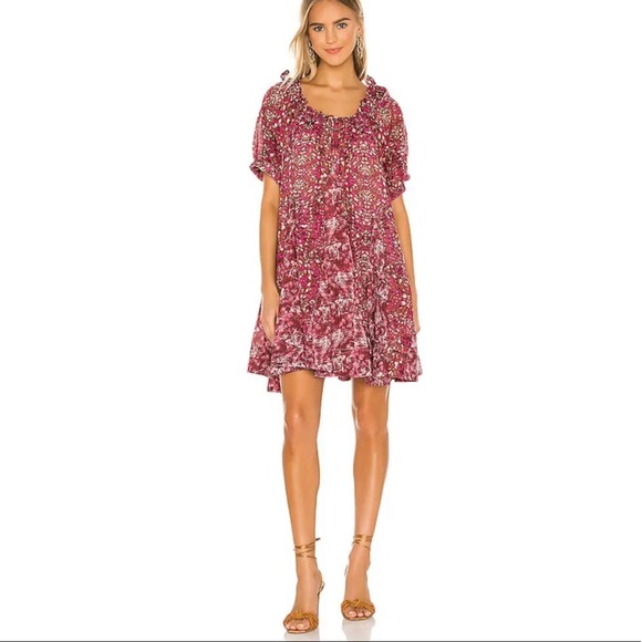 NWT Free People Jet Set Mini Dress - Picture 2 of 8